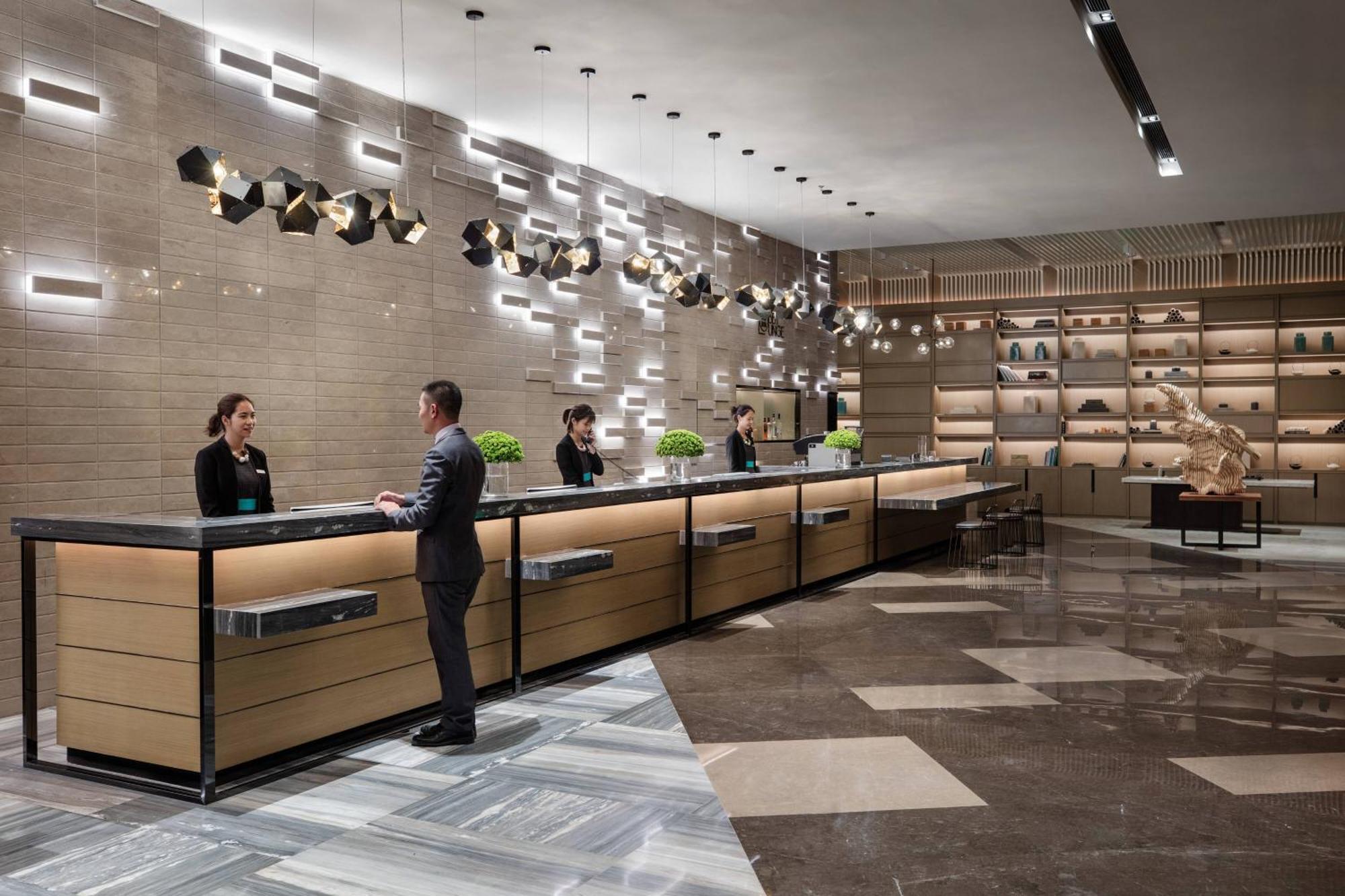 מלון Courtyard By Marriott Shunde Longjiang, Near Furniture Fair מראה חיצוני תמונה
