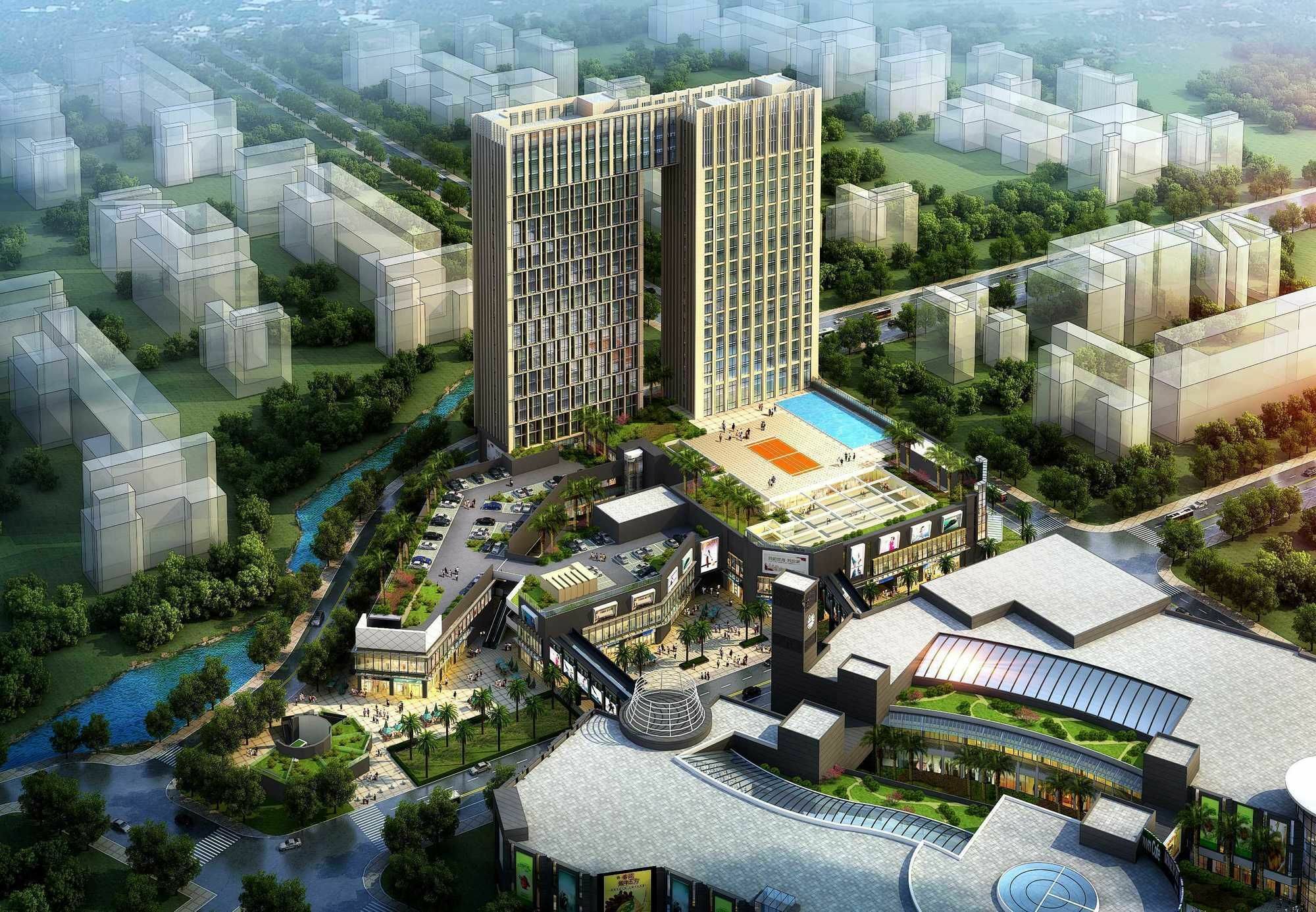 מלון Courtyard By Marriott Shunde Longjiang, Near Furniture Fair מראה חיצוני תמונה